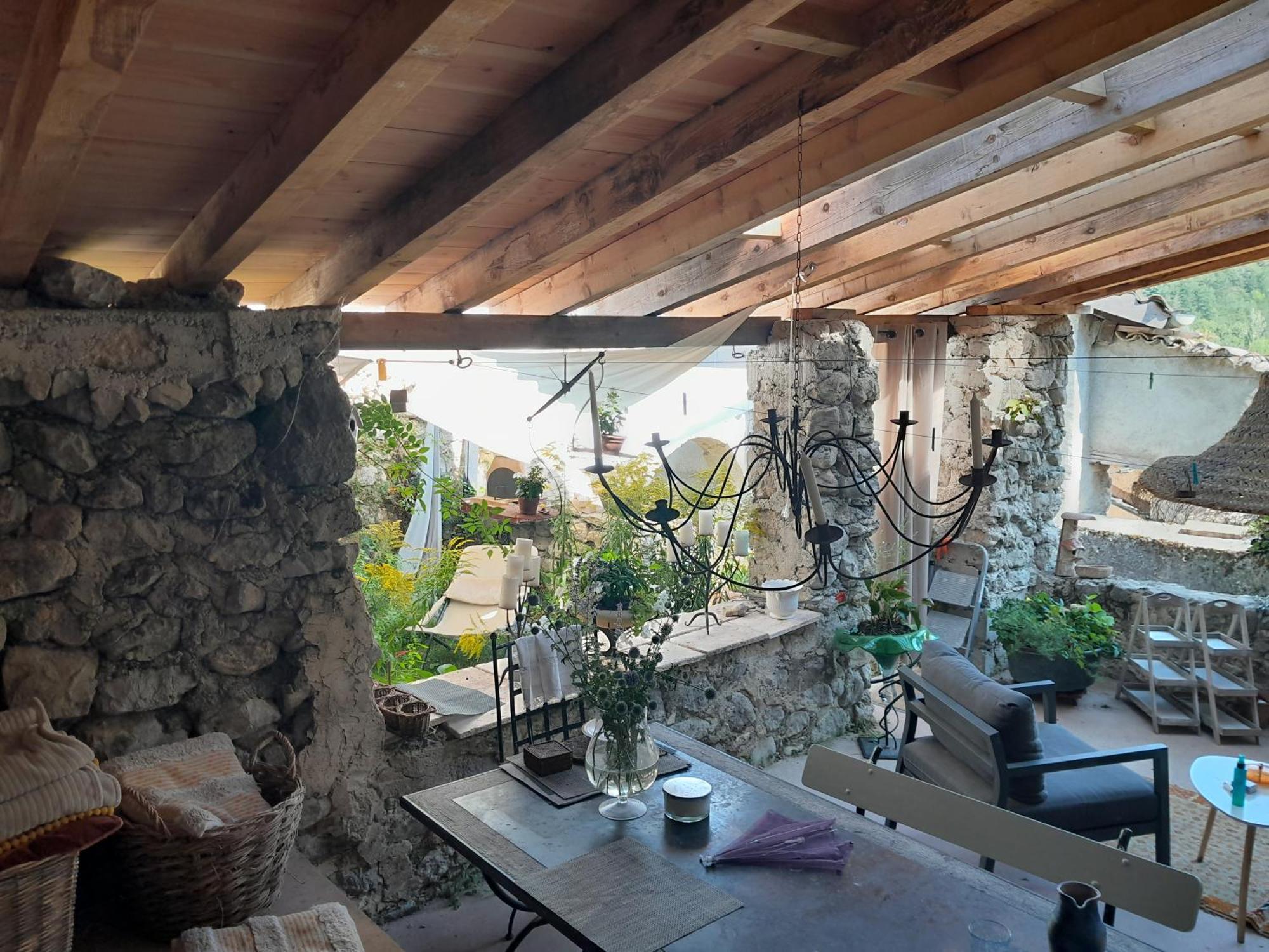 Chambre D'Hotes La Romarine Barnave Buitenkant foto