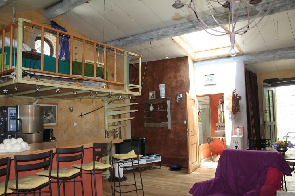 Chambre D'Hotes La Romarine Barnave Kamer foto
